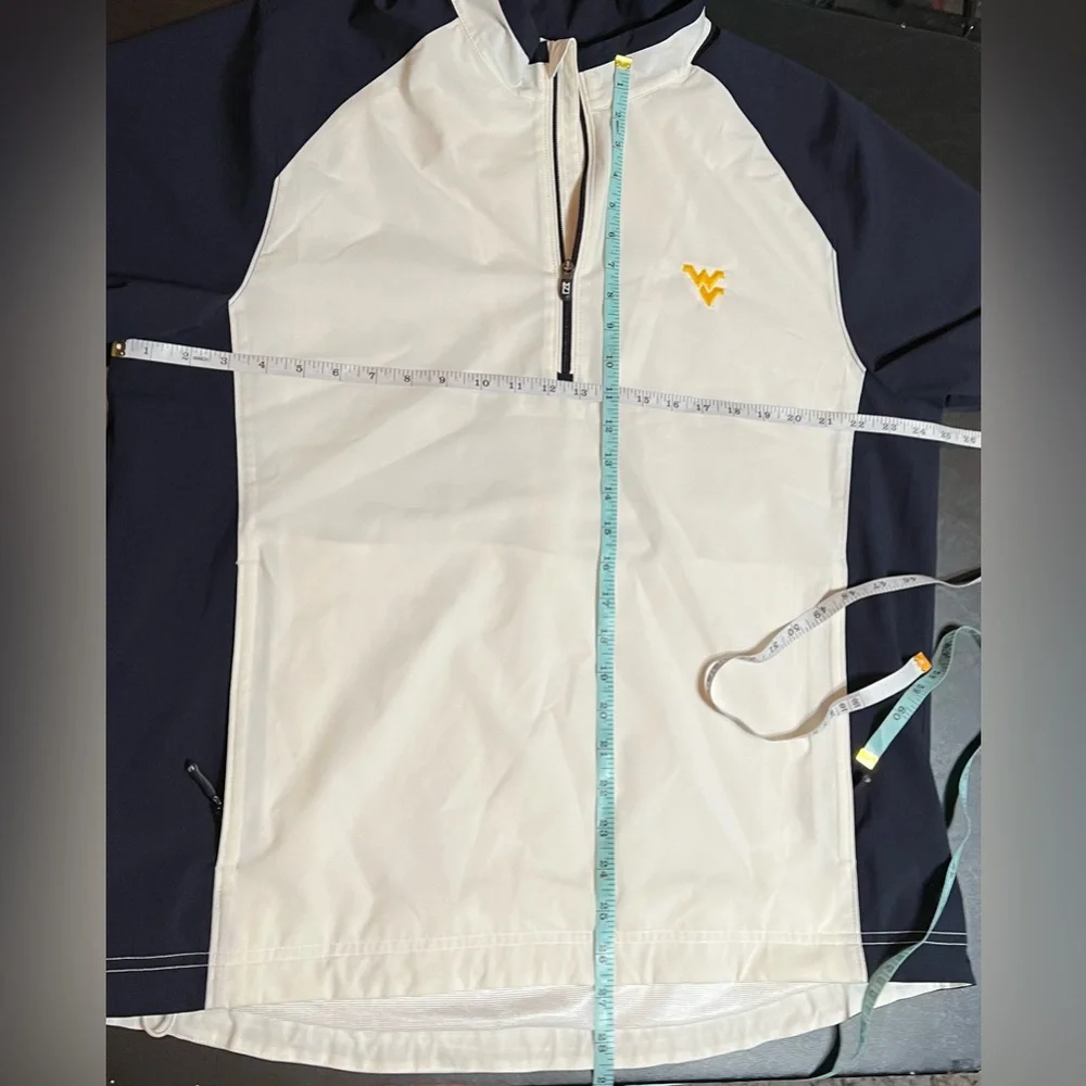 Cutter & Buck West Virginia Half-Zip WeatherTec Pullover with Mountaineers Logo - Picture 8 of 9